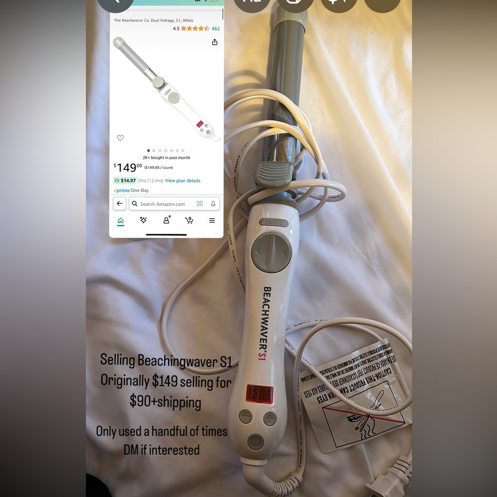 Beachwaver S1 white